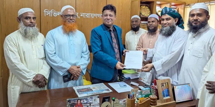 সিভিল সার্জনকে ইসলামী আন্দোলন’র স্মারকলিপি
