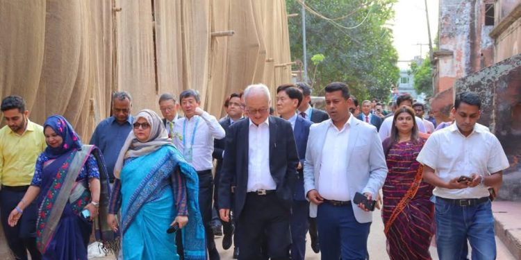 পানাম সিটি পরিদর্শনে দক্ষিন কোরিয়ার প্রতিনিধি দল