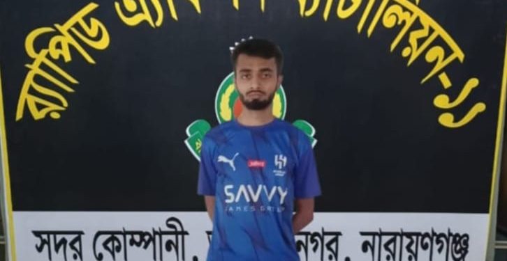 ফতুল্লায় পাভেল হ/ত্যা মামলার প্রধান আসামী বাবু গ্রেপ্তার