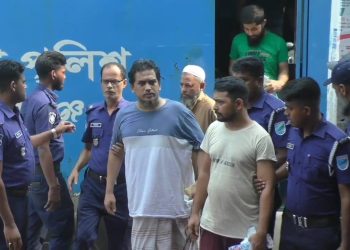 আরসা প্রধান জুনুনী সহ ৬ জনের রিমান্ড শেষে কারাগারে