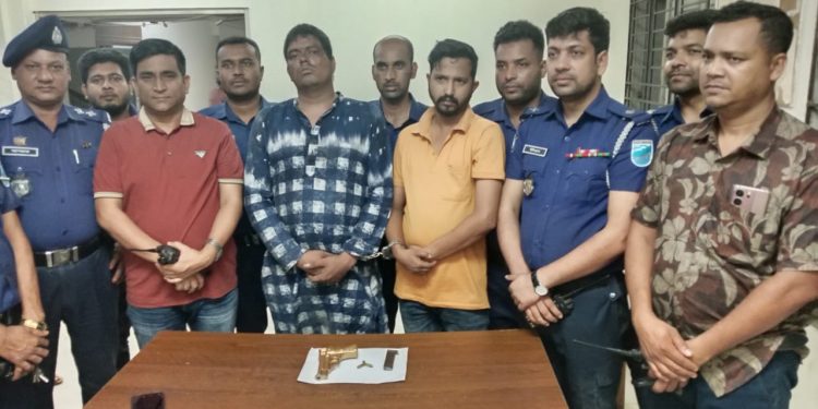 সিদ্ধিরগঞ্জে অ স্ত্র ও গু লিসহ গ্রে প্তা র ২