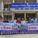 রূপগঞ্জে সাংবাদিক রিয়াজের উপর হামলার প্রতিবাদে মানববন্ধন ও বিক্ষোভ
