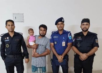 ফতুল্লায় চুরি যাওয়া চার মাসের শিশু উদ্ধার