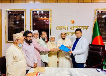 জলাবদ্ধতা ও রাস্তার দুরবস্থা সমাধানের দাবি উন্নয়ন ফোরামের