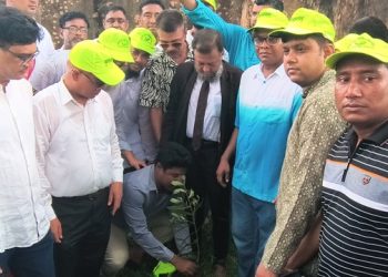 নারায়ণগঞ্জ মহানগর কৃষক দলের উদ্যোগে বৃক্ষরোপণ ও বৃক্ষ বিতরণ