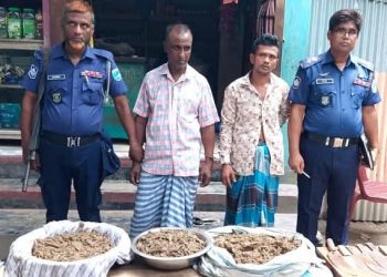 আড়াইহাজারে যৌথবাহিনীর অভিযানে  মাদকসহ গ্রেপ্তার ২