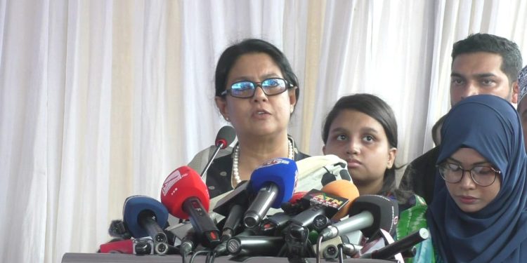 বাংলাদেশের কোনো বাহিনী নিজ দেশের মানুষের উপর গুলি চালাতে না পারে: রিজওয়ানা হাসান