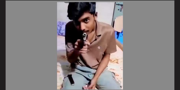 আড়াইহাজারে অস্ত্র হাতে যুবকের ভিডিও ভাইরাল, বন্ধুদের খুঁজছে পুলিশ