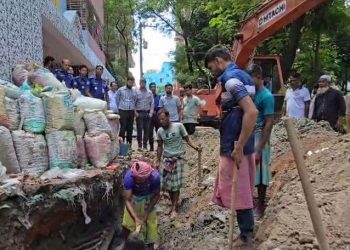 বন্দরে অবৈধ গ্যাস সংযোগে তিতাসের অভিযান ও জরিমানা