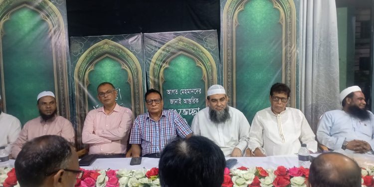 ইসলামী আন্দোলন বাংলাদেশ নেতৃবৃন্দের সাথে পূজা উদযাপন কমিটির মতবিনিময়