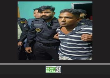 রুপগঞ্জে ২০ মামলার আসামী সন্ত্রাসী রাকিব গ্রেপ্তার