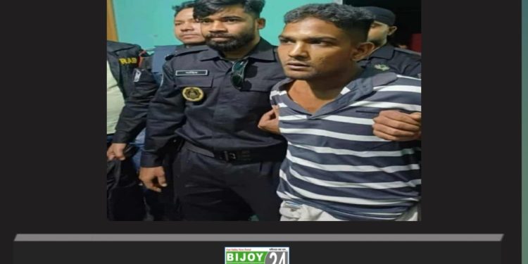 রুপগঞ্জে ২০ মামলার আসামী সন্ত্রাসী রাকিব গ্রেপ্তার