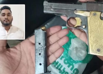 আড়াইহাজারে বিদেশি পিস্তল ও ম্যাগাজিন সহ যুবক গ্রেপ্তার