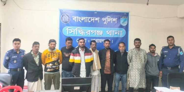 অপারেশন ডেভিল হান্ট ফেইজ-২” কার্যক্রমে নারায়ণগঞ্জ ১৯ জন গ্রেপ্তার