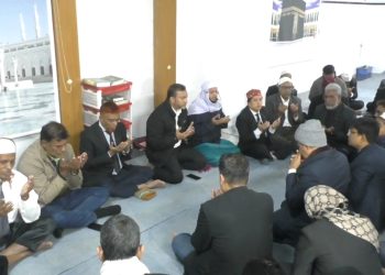 খালেদা জিয়ার আত্মার মাগফিরাত কামনায় জেলা আইনজীবী সমিতি’র মসজিদে দোয়া