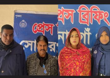 সোনারগাঁয়ে যুবলীগের দুই নেতা নেত্রী গ্রেপ্তার 