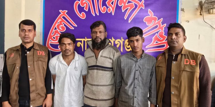 ফতুল্লায় বার্বুচি রায়হান হত্যাকান্ডে চার জন গ্রেপ্তার