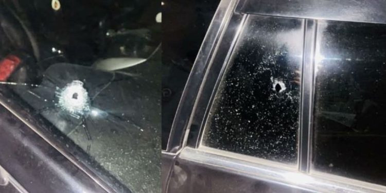 ধানের শীষের প্রচারণা শেষে ফেরার পথে সাবেক ছাত্রদল নেতার গাড়িতে গু/লি