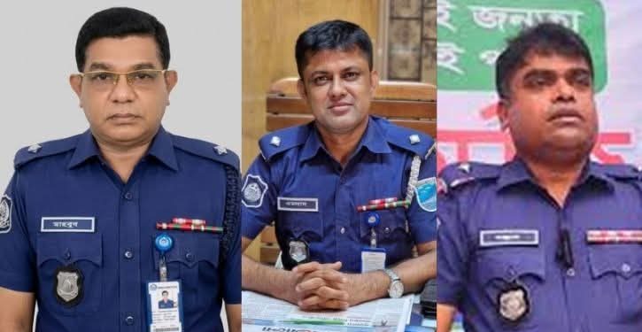 নারায়ণগঞ্জে তিন থানায় ওসির পদায়ন