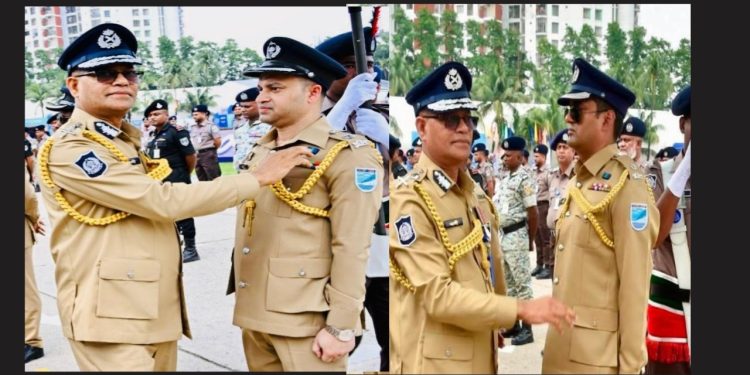 আইজিপি সম্মাননা পেলেন নারায়ণগঞ্জ পুলিশের দুই কর্মকর্তা