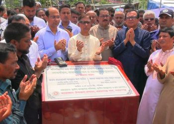 ফতুল্লায় নলখালীখাল সহ তিনটি খালের পুনঃখনন কাজের উদ্বোধন