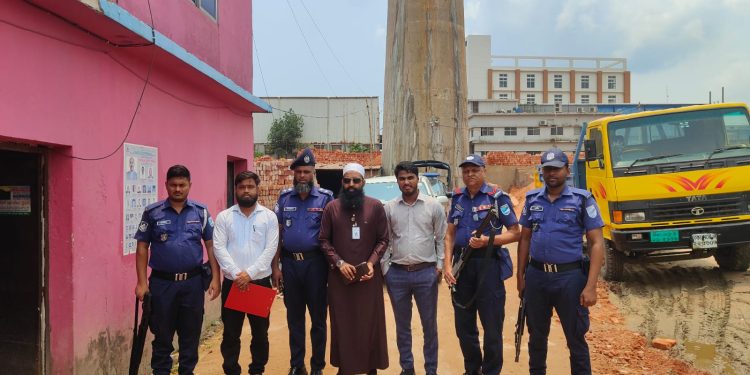 বন্দরে ভ্রাম্যমান আদালতের অভিযানে দুই ইটভাটাকে জরিমানা