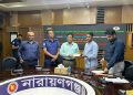 নারায়ণগঞ্জে সড়ক দুর্ঘটনায় ক্ষতিগ্রস্ত ২৮ পরিবারে চেক প্রদান