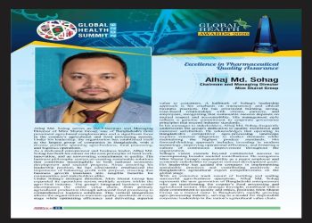 গ্লোবাল সম্মানে ভূষিত মিম শরৎ গ্রুপের কর্ণধার আলহাজ মো. সোহাগ