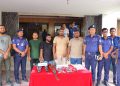 নারায়ণগঞ্জে অস্ত্র ছিনতাইকারী চক্রের ৪ জন গ্রেফতার