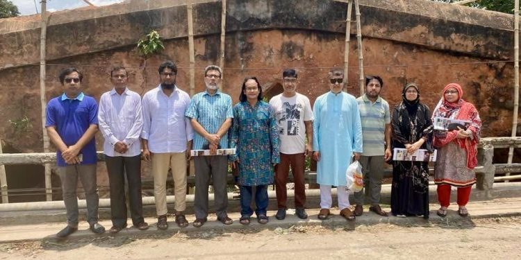 পানাম সেতুর সংস্কার কাজ পরিদর্শন করলো প্রত্নসম্পদ কমিটি