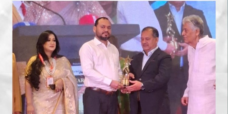 গ্লোবাল স্টার অ্যাওয়ার্ডস পেলেন ব্যবসায়িক নেতা মোহাম্মদ সোহাগ