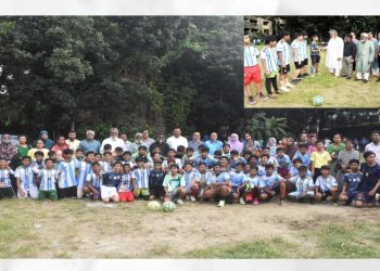 বিদ্যানিকেতন হাই স্কুলের আন্ত: শ্রেণী ফুটবল টুর্নামেন্ট শুরু