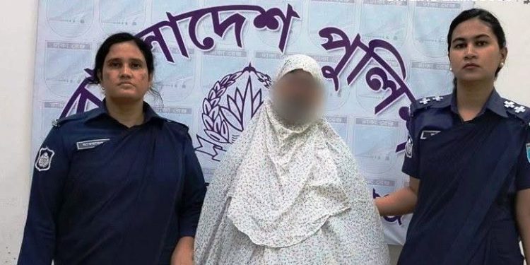 বন্দরে ইয়াবা, হেরোইন ও গাঁজাসহ নারী মাদক ব্যবসায়ী শান্তি গ্রেফতার
