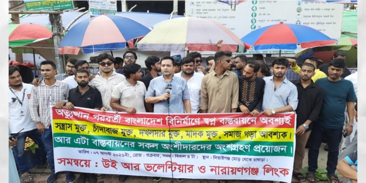 রাজনৈতিক দলের নাম ভাঙিয়ে অপরাধকারীদের বিরুদ্ধে আহমেদুর রহমান তনুর কঠোর হুঁশিয়ারি