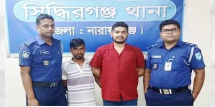 সিদ্ধিরগঞ্জে ছাত্রলীগ ও তাতী লীগের দুই নেতা গ্রেপ্তার