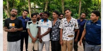 রূপগঞ্জে মাদকবিরোধী অভিযানে নয়জনকে ছয় মাস করে কারাদণ্ড