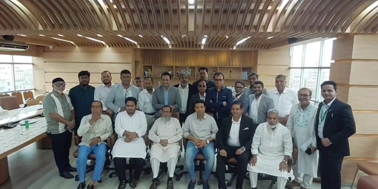 নারায়ণগঞ্জের উন্নয়নে ব্যবসায়ীদের সঙ্গে নিয়ে কাজ করার প্রত্যয় ৫ এমপির
