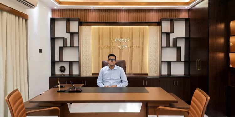 নারায়ণগঞ্জ উন্নয়ন কর্তৃপক্ষে চেয়ারম্যান হিসেবে মাশুকুল ইসলাম রাজীবের যোগদান