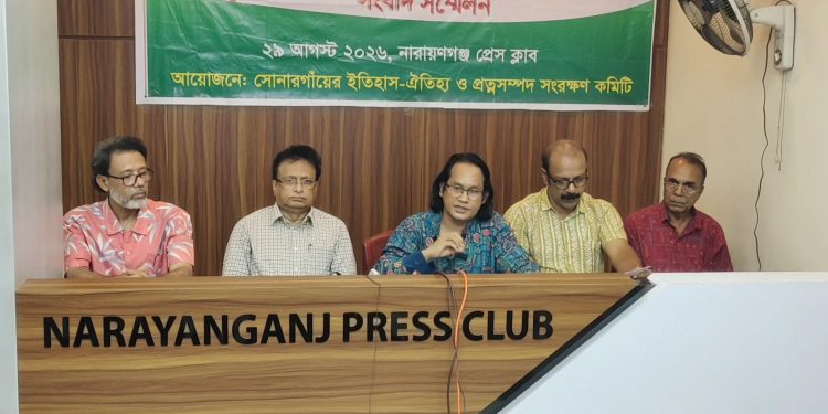 কোক স্টুডিওর শ্যুটিং এ ক্ষতিগ্রস্থ সোনারগাঁয়ের ঐতিহাসিক সরদার বাড়ি