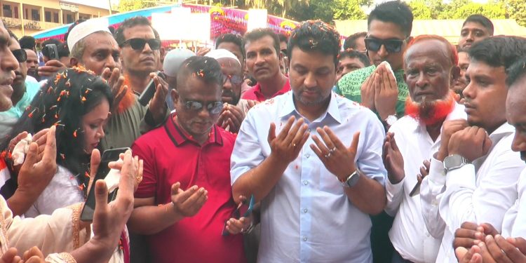 আড়াইহাজারে কবি নজরুল কলেজের বহুতল ভবনের ভিত্তিপ্রস্তর স্থাপন