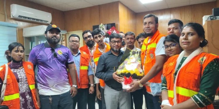 ভিক্টোরিয়া হাসপাতাল’র আরএমও’র সাথে আরবান কমিউনিটি ভলান্টিয়ারদের সৌজন্য সাক্ষাৎ