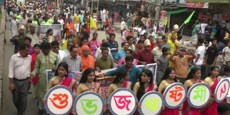 নানা আয়োজনে নারায়ণগঞ্জে শ্রী কৃষ্ণের জন্মাষ্টমী উদযাপন