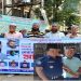 বন্দরে শাহীন হত্যার বিচার দাবিতে মানববন্ধন, খুনিদের ফাঁসি চাইলেন স্বজনেরা