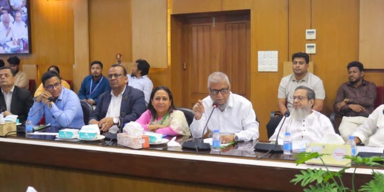 নারায়ণগঞ্জের শিল্পাঞ্চলের শ্রম পরিস্থিতি ও নিরাপদ অভিবাসন বিষয়ে মতবিনিময় সভা